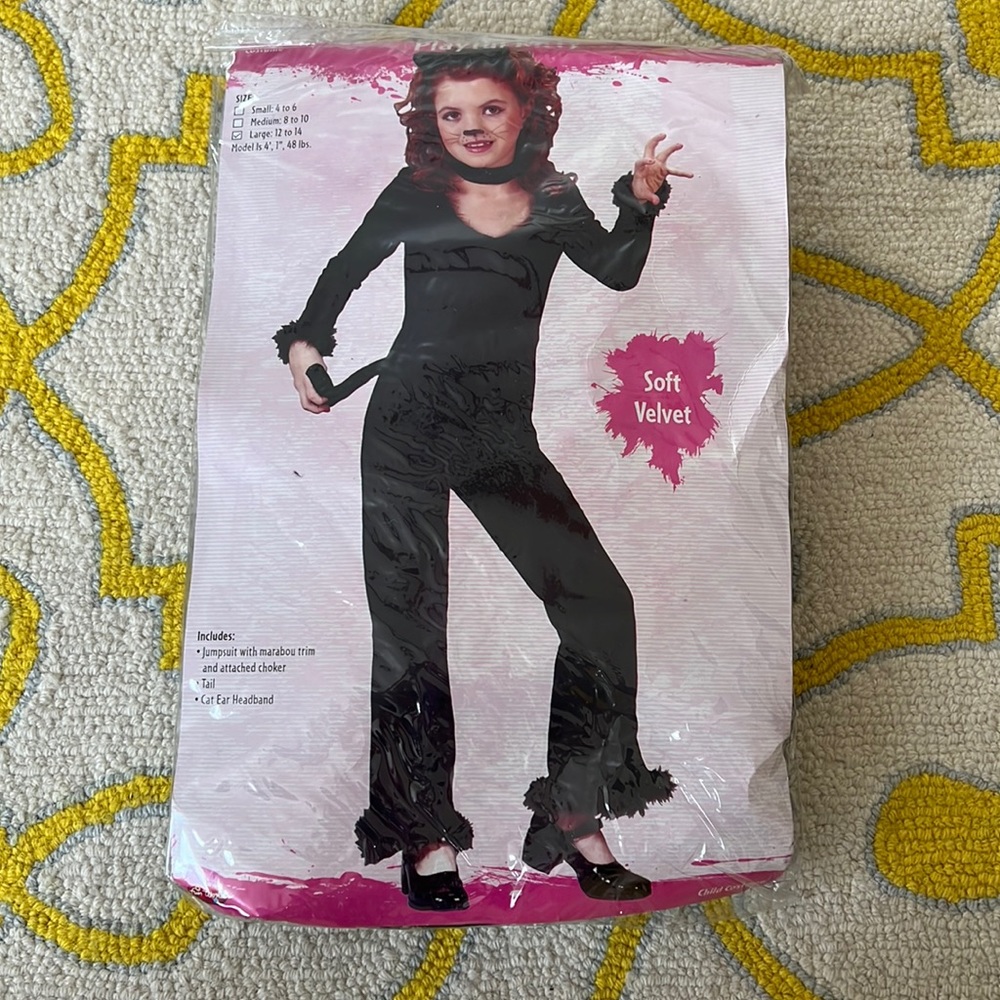 🐈‍⬛Cat Costume🐈‍⬛ Sz L - Picture 2 of 6